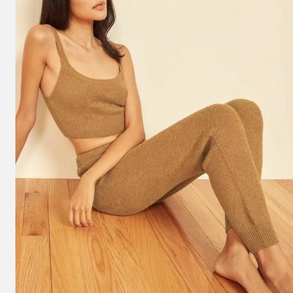 Reformation Monte Two Piece In Camel NWT Medium